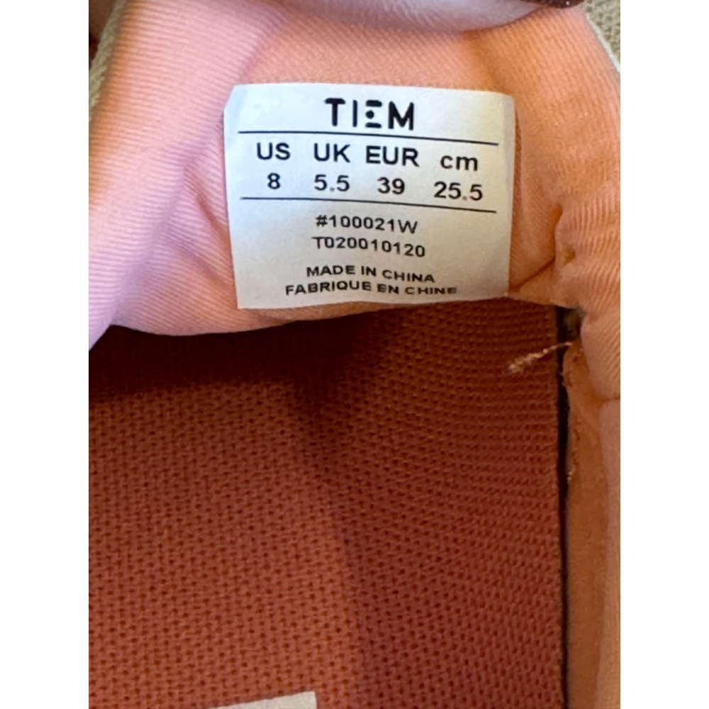 Tiem Athletic Latus TiemCore Women's Beige Training Shoes Sneakers - Size 8 - Picture 10 of 10